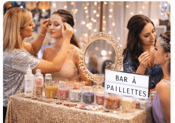Pack Signature – bar à paillettes